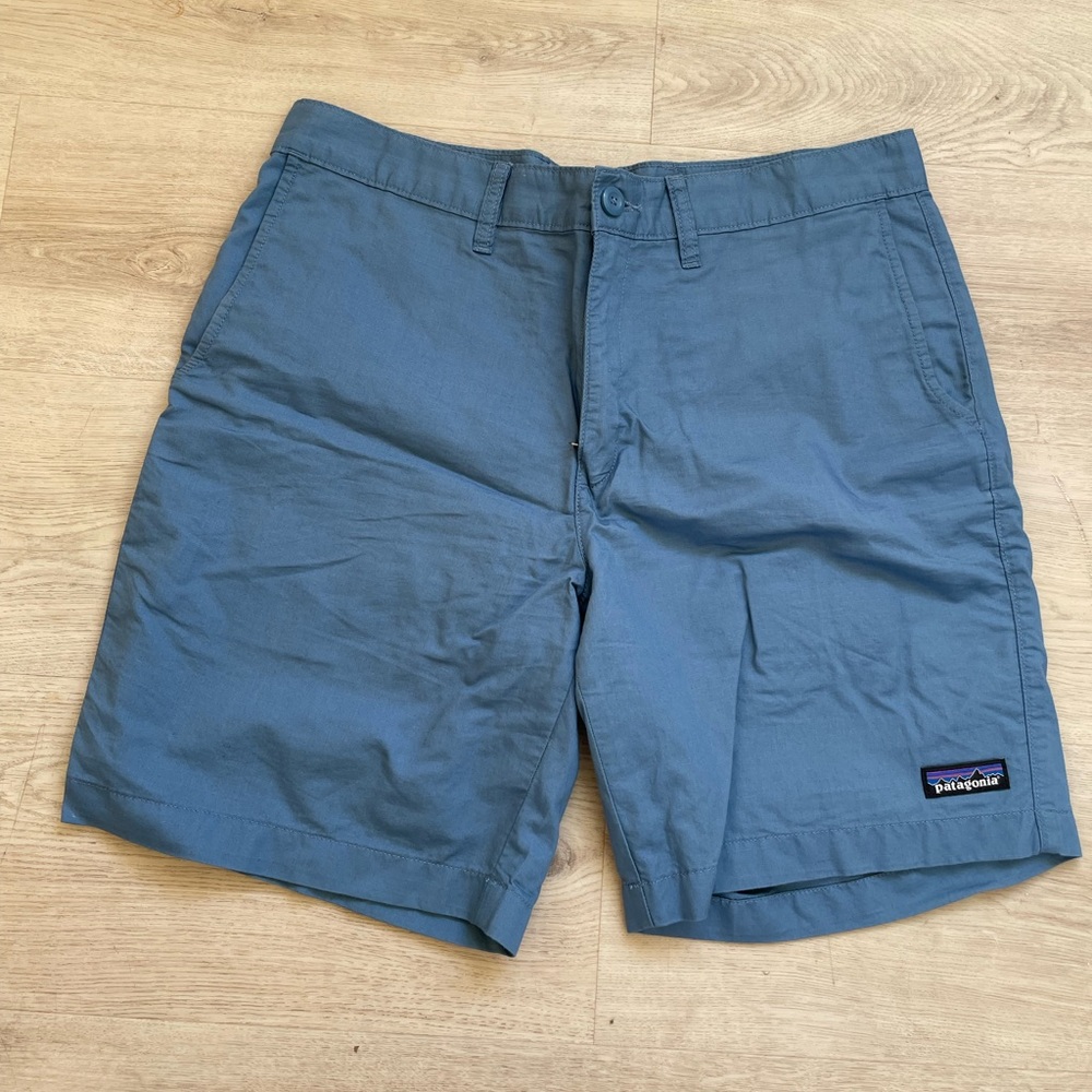 Patagonia All Wear Hemp Shorts 10” Blue Size 32